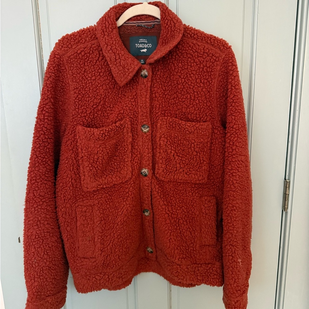 Toad&Co Rust Sherpa Sespe Jacket